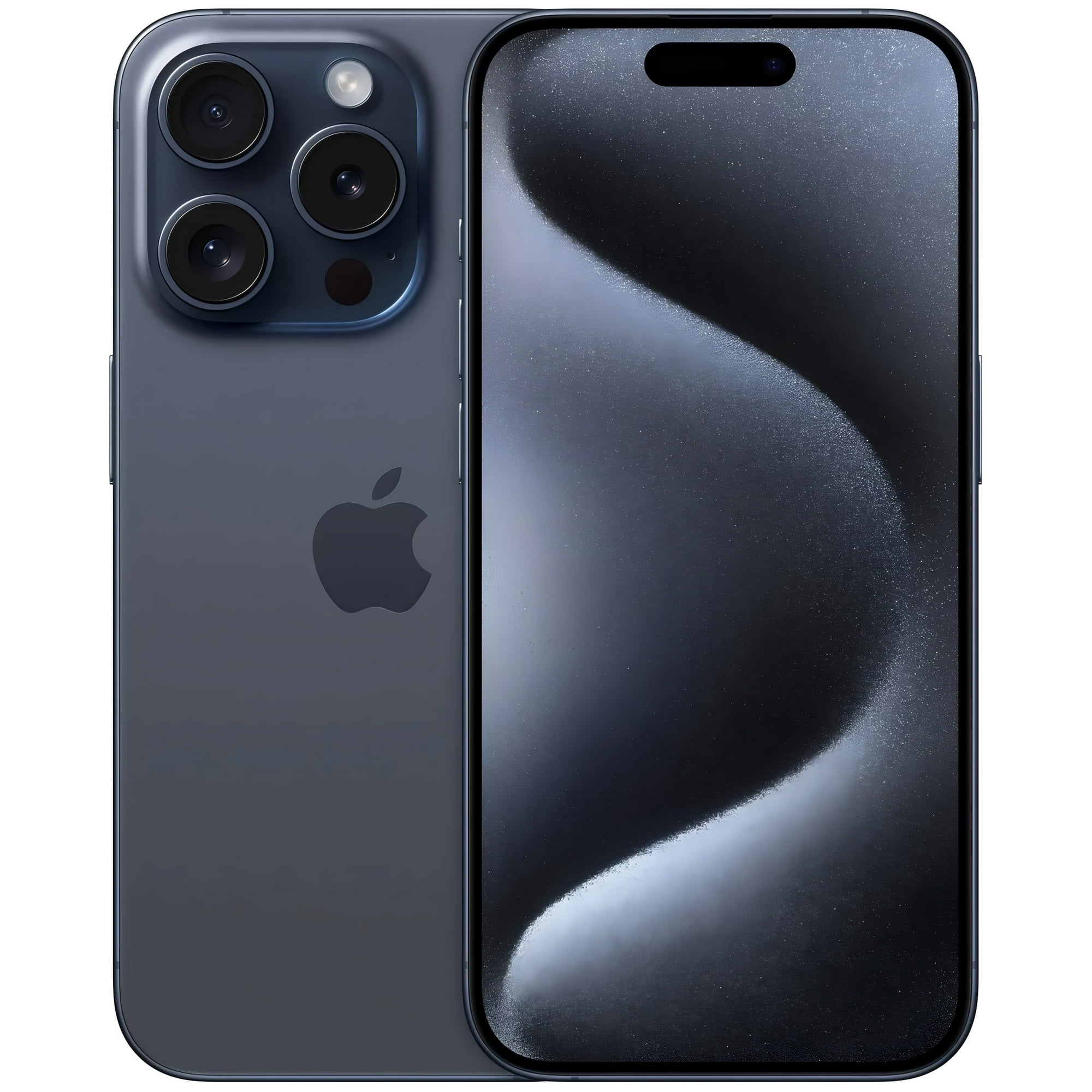 Refurbished Apple iPhone 15 Pro - 128GB – Blue Titanium – 48MP