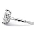 thumbnail image 5 of Auriga Fine Jewelry 925 Sterling Silver Solitaire Marquise Cubic Zirconia Engagement Ring Size 6 for Women, 5 of 7