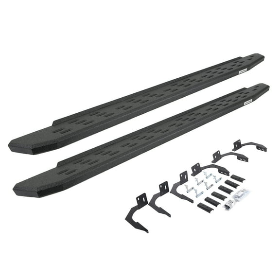 Go Rhino 69609980T RB30 Running Boards with Mounting Bracket Kit For Ram 11-14 1500, Dodge 09-10 Ram 1500 (Extended Cab Pickup)
