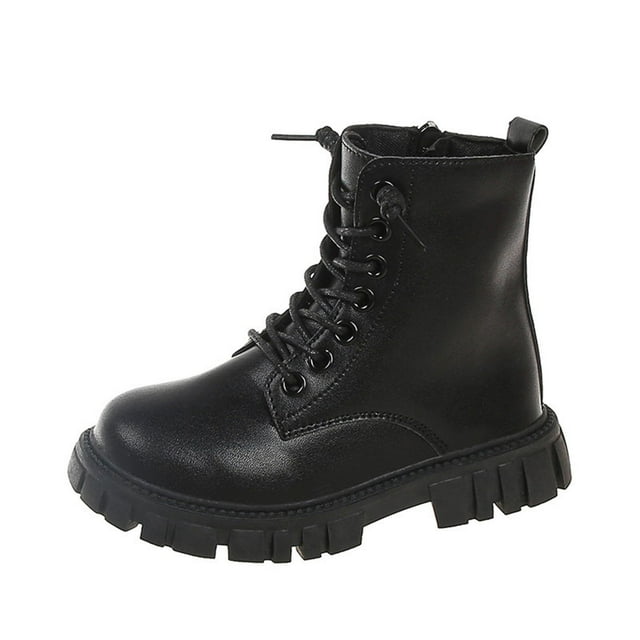 Autumn Girls' Booties, British Style Fashion Booties, Suitable for Middle and Older Children
