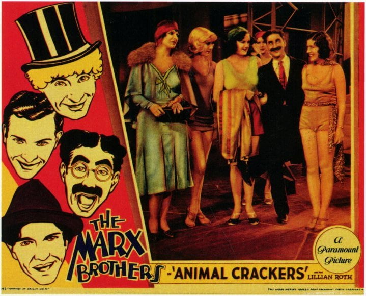 Animal Crackers movie POSTER (Style C) (11" x 14") (1930)