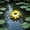 Yellow, variant on Solar Powered Floating Lotus LED Light Artificial Water Lily Pool Pond Landscape Decor Lamp
