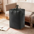 thumbnail image 6 of HomeKingdee Large Capacity Zippered Storage Bags with Carry Handles - 3 Sizes Foldable Organizer Bags for Clothes Quilts Toys Bedroom Dormitory Moving Storage, 6 of 6