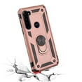thumbnail image 3 of Anti-Drop Hybrid Protector Cover (with Ring Stand) for Motorola Moto G Stylus - Rose Gold / Black, 3 of 5