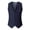 Blue, variant on Mens Suit Vest Classic Business Slim Fit V Neck Dress Waistcoat Formal Wedding Prom Tuxedo Vest with Pocket