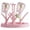 Red, variant on FTsdfkl Bottle Drying Rack, Space Saving High Capacity Standing Dryer Holder,Detachable Bottle Dryer Holder with Base.for Nipples,Cups,Pump Parts and Accessories