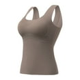 thumbnail image 1 of Camisole Top Grande Taille Taille Anti-Transpiration Femmes Shapewear Seamless Body Workout Col Rond Camisole Tops, 1 of 4