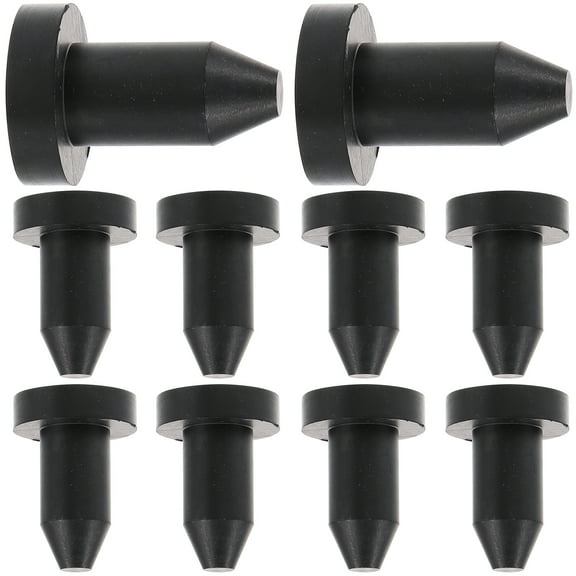10 Pcs Flexible Rubber Drain Plugs for Kayak Canoe Boat Accessories Marine Leakproof Stopper and Easy to Use