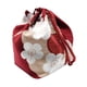 thumbnail image 2 of Bolso japonés con cordón Hugo Kimono Vino rojo 14x12x16 cm, 2 of 7