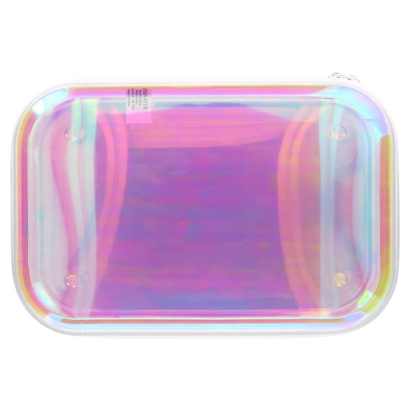 Pen+Gear Large Zipper Pencil Case, Iridescent