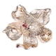 thumbnail image 3 of Broches de flores para damas de honor con cristales esmaltados y diamantes de imitación Rosado, 3 of 7