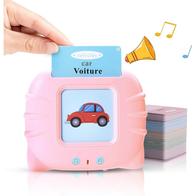 TimingSXD 112 Cartes Éclair Parlantes pour Enfants de 2-3 Ans, -ZJKDGJKJ