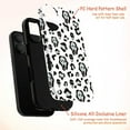thumbnail image 4 of Ghost Face Leopard Print Phone Case, Funny Horror Movie Aesthetic Cover for iPhone 17 16 15 14 13 12 11 Pro Plus Mini, 4 of 6