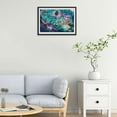 thumbnail image 6 of FREEAMG Abstract Ancient Geometric 1000 Piece Jigsaw Puzzle, Wall Artwork Puzzle Games for Adults Teens 29.5" L X 19.7" W, 6 of 7