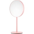 thumbnail image 1 of Nicesail Magnifying Make up Mirror with Stand, 1X and 5X Magnification, 6.5 Inches Makeup Mirror for Desk Mirror, Pink Mirror, No Swivel, No Light(6.5 Inch, 5X), 1 of 8