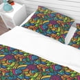 thumbnail image 4 of Designart 'Multicolor Mosaic Pattern' Bohemian & Eclectic Duvet Cover Set, 4 of 4