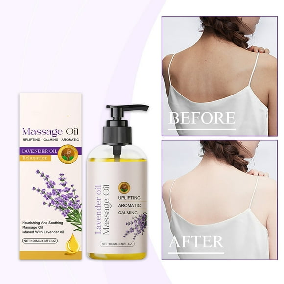 Riforla Massage Oil for Muscles with Soothing Joints and Muscles Body Oil 100ml Personal Skin Care White
