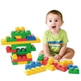 thumbnail image 2 of UNiPLAY Basic Soft Building Blocks — Cognitive Development Toy, Educational Blocks, Interactive Sensory Chew Toy for Ages 3 Months and Up (36-Piece Set), 2 of 5