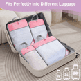 thumbnail image 2 of 7 Set Compression Packing Cubes, Expandable Packing Organizers for Travel Accessories Luggage Suitcase Backpack, 2 of 7
