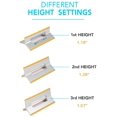 thumbnail image 3 of - Laptop Stand Riser Wedge Support Ventilated Office Desk Accessory Cooling Portable Plastic Lightweight Compatible with Tablets and Smartphones (Blue Ocean, 3), 3 of 6
