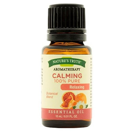 Nature's Truth Aromatherapy Calming 100% Pure Essential Oil, Citrus, 0.51 Fluid Ounce Nature's Truth Aromatherapy Calming 100% Pure Essential Oil, Citrus, 0.51 Fluid Ounce
