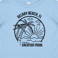 thumbnail image 4 of Inktastic Summer Vacation Mode Delray Beach Florida Boys or Girls Baby T-Shirt, 4 of 5
