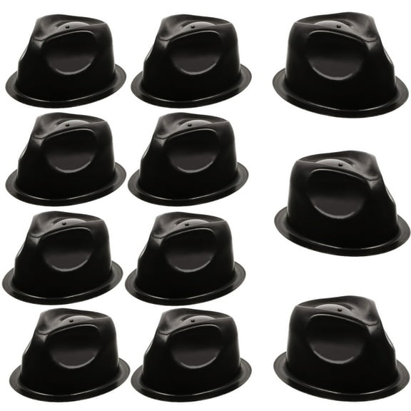 10 Pcs Hat Storage Holder Stand Baseball Rack Hard Display Hooks Black