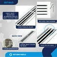 thumbnail image 5 of Vent Cover 30 x 6 Aluminum Return Air Grille - Rustproof, 1-Pack [31.6" x 7.6" Face], 5 of 8