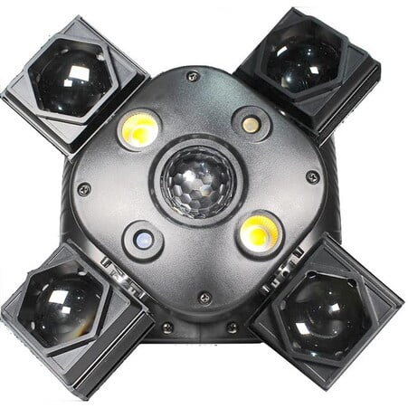 Destellador de luz Megaluz NEBULA 415 robótico 4 leds RGBW 10w