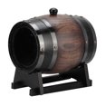 thumbnail image 1 of Wine Barrel, with Faucet 3L Wine Container, Wine Keg Container for Brandy Whisky Home, 1 of 7