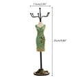 thumbnail image 4 of Osdhezcn Mannequin Dress Jewelry Display Stand Decorative Holder for Necklace Bracelet Earrings Hanging Storage Display Holder, 4 of 8