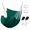 Dark Green, variant on Hammock Chair Hanging Rope Swing, Max 300 Lbs Hanging Chair with Pocket & Durability Perfect for Outdoor, Home, Bedroom, Patio, Yard (Pillows NOT Included)