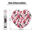 thumbnail image 3 of Kdxio Makeup Pocket Mirror, 1X/2X Travel Makeup Mirror 2-Sided Folding Small Mirror Portable Double-Sided Magnifying Cosmetic Mirror for Gift-Heart Shape, 3 of 9
