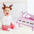 thumbnail image 2 of Soidarity Mini Piano de juguete para niños, 24 teclas, Mini Piano Musical electrónico, teclado de enseñanza, Piano con micrófono, juguetes educativos Accesorios para instrumentos musicales Soidarity OD012613-00, 2 of 6