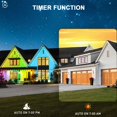 thumbnail image 3 of Luces de Cadena RGB para Exterior CETELUMA 46m Impermeables con Control por App, 3 of 7
