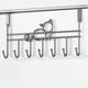 thumbnail image 2 of Cajón colgante, estante para puerta, organizador de armario sin taladro, ideal para dormitorios, metal resistente, fácil montaje, para ropa y accesorios, alto rendimiento, 2 niveles, estilo, 2 of 8