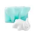 thumbnail image 1 of CAIROYAR Molde de silicona para mousse de conejo Moldes de silicona para pudín de gelatina de conejo/pingüino Nuevo T1, 1 of 1
