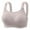 Light Gray, variant on Women's Plus Size Fixed Cup Wireless Bra Seamless, Soft Comfort Sleep Lingerie, Non-Shifting Padding Underwear, Everyday Support No Underwire