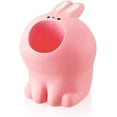 thumbnail image 1 of SHAR Pink Rabbit Pen Holder Desk Organizer Creative Pen Holder Makeup Brushes Creative Desk Organizers Pen Holder Creative Pencil Pot Resin Rabbit Shape For Desk, 1 of 5