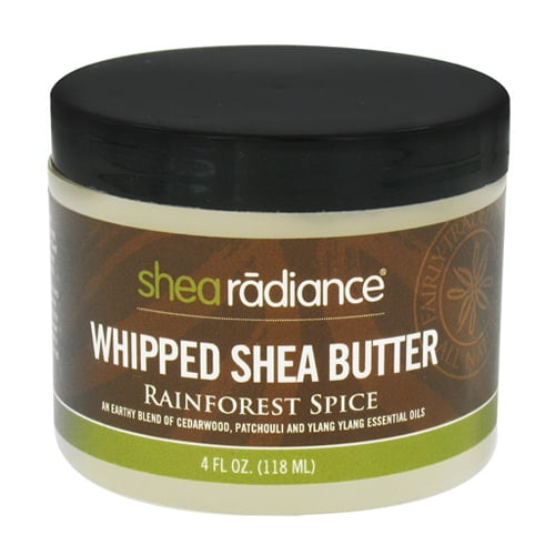 Shea Radiance Whipped Shea Butter Body Cream, 4 Oz