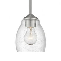 1 Light Pendant in 6-Brushed Nickel Finish Bailey Street Home 57-Bel-4592750