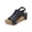 Dark Blue, variant on Wedge Sandals for Women New Platform Sandals with Ankle Strap Open Toe Espadrilles Wedge Heels Sandals Dressy Casual Boho Summer Beach Sandals Ladies Wedges