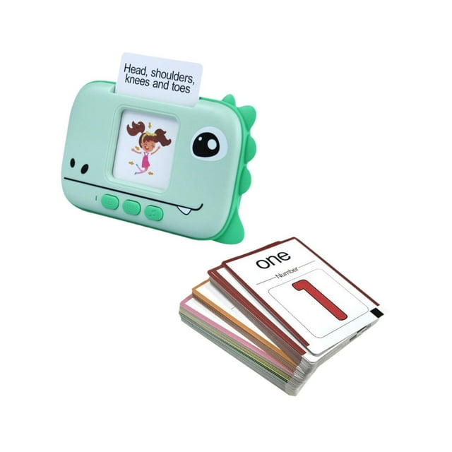 bedienty Preschool Educational Audio Cards Designed To Learning Fun And Foster English Language Skills Card Reading Machine