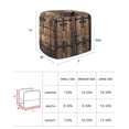 thumbnail image 6 of Rustic Wooden Door Stand Mixer Dust Cover with Storage Pocket & Handles,Brown Black Farmhouse Country Vintage Fits All Tilt Head & Bowl Lift Kitchen Appliance Cover Organizer Accessories,6-8 Quart, 6 of 6