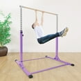 thumbnail image 5 of Ainfox Kip Bar Adjustable Height Fitness Gymnastics Training Bar Horizontal Kip Bar for Kids, Purple, 5 of 9