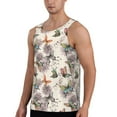 thumbnail image 2 of Salouo Flying Butterflies-1 for Men's Tank Tops,Sleeveless Muscle Shirts for Men Quick Dry Workout Tank Top Gym Muscle Tee Fitness Bodybuilding Sleeveless T Shirt-Large, 2 of 7