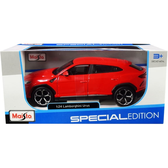 Lamborghini Urus Red "Special Edition" Series 1/24 Diecast Model Car by Maisto
