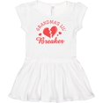 thumbnail image 3 of Inktastic Grandma's Lil' Heartbreaker Girls Baby Dress, 3 of 5
