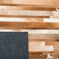 thumbnail image 6 of SAFAVIEH Studio Leather Loew Geometric Runner Rug, Tan/Ivory, 2'3" x 5', 6 of 7