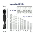 thumbnail image 1 of Mini Perceuse à Main en Aluminium en Alliage d'Acier Outil Rotatif Perceuse en Bois, 1 of 2